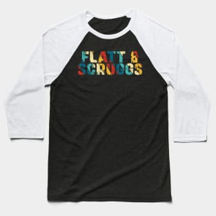 Retro Color - Flatt & scruggs Baseball T-Shirt